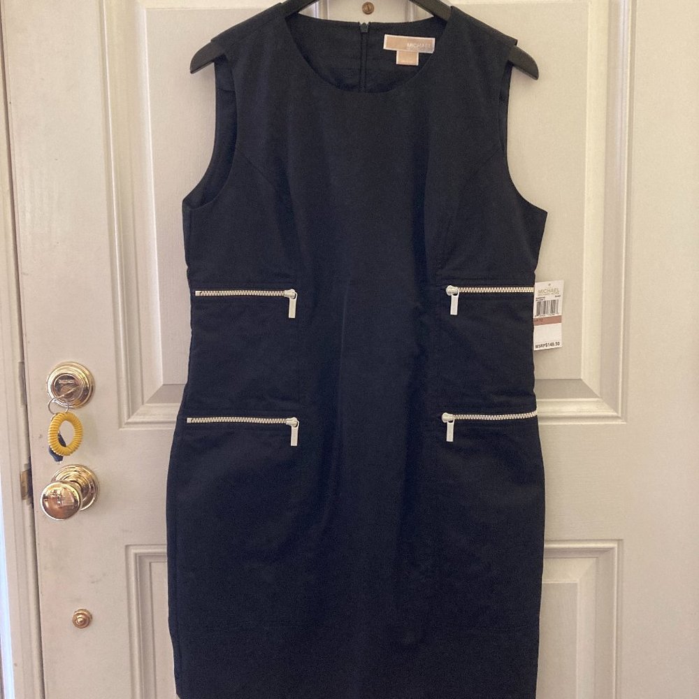 FINAL SALE! Michael Kors Black Sleeveless Dress/12/MSRP $149.50!/NWT/PRICE FIRM!